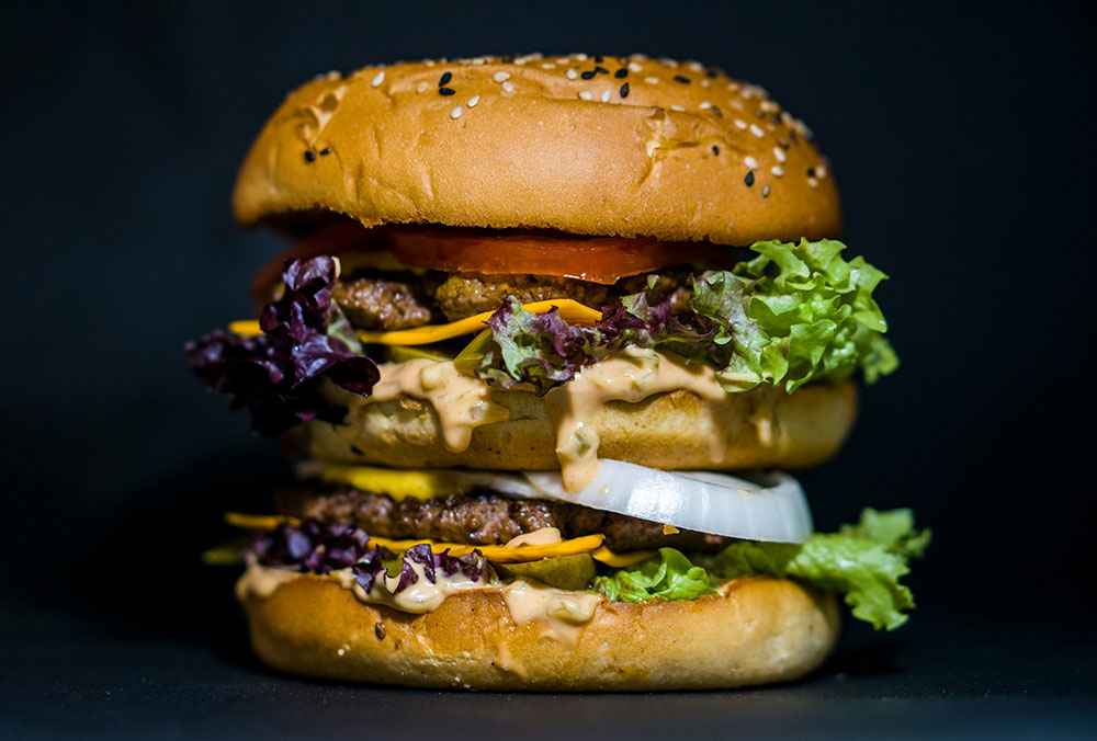 big mac index - picture of big mac style burger